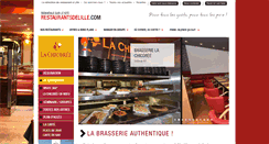 Desktop Screenshot of chicoree.restaurantsdelille.com